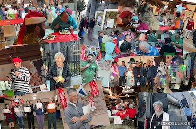 Holiday Party collage