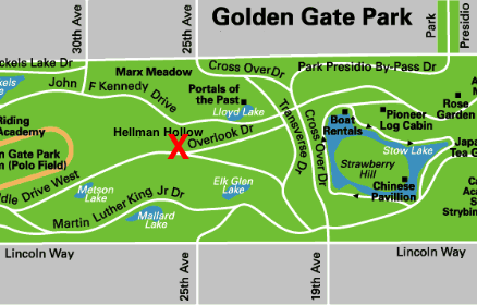 GG Park Map
