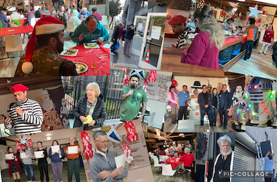 Holiday Party collage